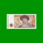 BILLETE DE KAZAJISTAN 5 TENGE, PICK 9a, AÑO 1993, ESTADO SIN CIRCULAR.-