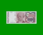 BILLETE DE AUSTRALES, 1.000 AUSTRALES,  BOT 2855, AÑO 1989, ESTADO SIN CIRCULAR.-