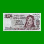 PESOS LEY 18.188 $10,00, BOT 2351, AÑO 1974, ESTADO SIN CIRCULAR.-