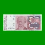 BILLETE DE AUSTRALES, 1.000 AUSTRALES,  BOT 2862, AÑO 1991, ESTADO EXCELENTE.-