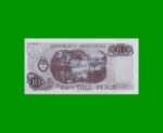PESOS LEY 18.188 $10,00, BOT 2352, AÑO 1974, ESTADO SIN CIRCULAR.- - Imagen 2