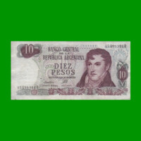 PESOS LEY 18.188 $10,00, BOT 2354, AÑO 1974, ESTADO MUY BUENO- .-