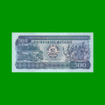 BILLETE DE MOZAMBIQUE 500 METICAIS, PICK 131a, AÑO 1983 ESTADO SIN CIRCULAR.-