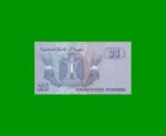BILLETE DE EGIPTO 25 PIASTRES, PICK 57f, ESTADO SIN CIRCULAR.- - Imagen 2
