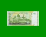 BILLETE DE TONGA 50 PA`ANGA, PICK 42, AÑO (2008) ESTADO SIN CIRCULAR.- - Imagen 2