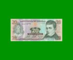 BILLETE DE HONDURAS 20 LEMPIRAS, PICK 93a, AÑO 2006 ESTADO SIN CIRCULAR.-