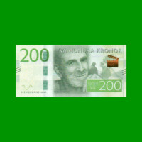 BILLETE DE SUECIA 200 KRONOR, PICK 72, AÑO 2015 ESTADO SIN CIRCULAR.-