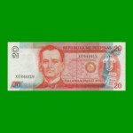 BILLETE DE FILIPINAS 20 PISO, PICK 170e, ESTADO MUY BUENO+ .-