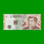 PESOS 3er DISEÑO $10,00, BOT 4003, AÑO 2016, ESTADO EXCELENTE+.-