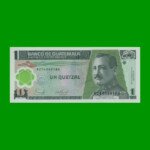 BILLETE DE GUATEMALA 1 QUETZAL, POLYMERO PICK 109, AÑO 2006 ESTADO SIN CIRCULAR.-