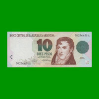 PESOS CONVERTIBLES 1er DISEÑO $10,00, BOT 3037, AÑO 1992, ESTADO EXCELENTE+.-