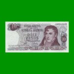 PESOS LEY 18.188 $10,00, BOT 2359, AÑO 1976, ESTADO EXCELENTE+ .-