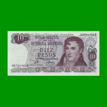 PESOS LEY 18.188 $10,00, BOT 2359, AÑO 1976, ESTADO SIN CIRCULAR.-