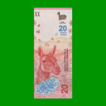 PESOS 3er DISEÑO $20,00, BOT 5001, AÑO 2017, ESTADO EXCELENTE+.-