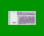 BILLETE DE MADAGASCAR 1.000 ARIARY, PICK 89c, AÑO 2004 ESTADO SIN CIRCULAR.- - Imagen 2