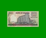 BILLETE DE UGANDA 1.000 SHILLINGS, PICK 43c, AÑO 2009 ESTADO SIN CIRCULAR.- - Imagen 2