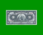 BILLETE DE PERU 50 SOLES, PICK 85a, AÑO 1968, ESTADO EXCELENTE.-