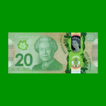 BILLETE DE CANADA 20 DOLARES POLYMERO PICK 111 AÑO 2015, ESTADO SIN CIRCULAR.-