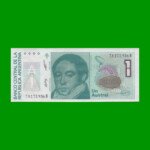 BILLETE DE AUSTRALES, 1 AUSTRAL, BOT 2806, AÑO 1987, ESTADO SIN CIRCULAR.-