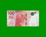 BILLETE DE HONG KONG 100 DOLARES, PICK NEW, AÑO 2018 ESTADO SIN CIRCULAR.-