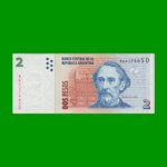 PESOS CONVERTIBLES 2do DISEÑO $2,00, BOT 3215, AÑO 2003, ESTADO MUY BUENO+.-