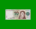 PESOS CONVERTIBLES 1er DISEÑO $10,00, BOT 3043, AÑO 1994, ESTADO EXCELENTE.-