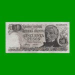 PESOS LEY 18.188 $50,00, BOT 2371, AÑO 1975, ESTADO EXCELENTE.-