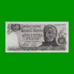 PESOS LEY 18.188 $50,00, BOT 2371, AÑO 1975, ESTADO EXCELENTE+ .-