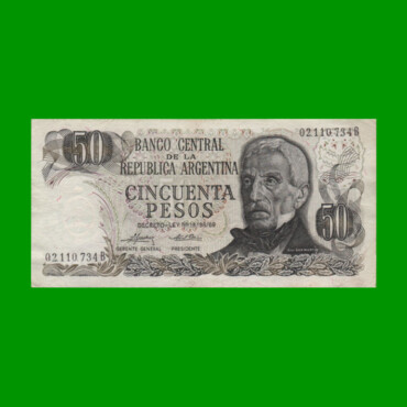 PESOS LEY 18.188 $50,00, BOT 2372, AÑO 1975, ESTADO MUY BUENO- .-
