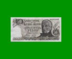 PESOS LEY 18.188 $50,00, BOT 2372, AÑO 1975, ESTADO EXCELENTE.-