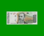 BILLETE DE AUSTRALES, 50.000 AUSTRALES, BOT 2886, AÑO 1989, ESTADO SIN CIRCULAR.-