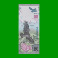 PESOS 3er DISEÑO $50,00, BOT 5206a, AÑO 2020, ESTADO SIN CIRCULAR.-