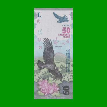 PESOS 3er DISEÑO $50,00, BOT 5206a, AÑO 2020, ESTADO SIN CIRCULAR.-