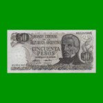 PESOS LEY 18.188 $50,00, BOT 2372, AÑO 1975, ESTADO EXCELENTE+ .-