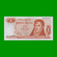 PESOS LEY 18.188 $1,00, BOT 2306, AÑO 1971, ESTADO EXCELENTE+ .-