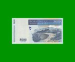 BILLETE DE MADAGASCAR 5.000 ARIARY, PICK 94, AÑO 2012 ESTADO SIN CIRCULAR.- - Imagen 2