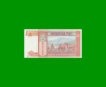 BILLETE DE MONGOLIA 5 TUGRIK, PICK 61Ba, AÑO 2008, ESTADO SIN CIRCULAR.- - Imagen 2