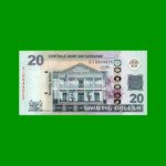 BILLETE DE SURINAM 20 DOLARES PICK 164a AÑO 2010 ESTADO SIN CIRCULAR.-