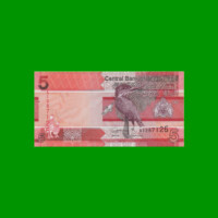 BILLETE DE GAMBIA 5 DALASIS, PICK 37, AÑO 2019 ESTADO SIN CIRCULAR.-