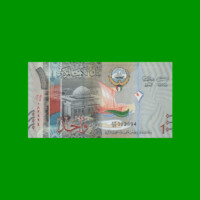BILLETE DE KUWAIT 1 DINAR, PICK 31, ESTADO SIN CIRCULAR.-