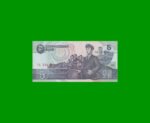 BILLETE DE COREA DEL NORTE 5 WON, PICK 40b, ESTADO SIN CIRCULAR.-