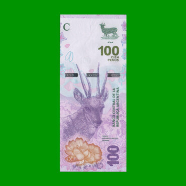 PESOS 3er DISEÑO $100,00, BOT 5403, AÑO 2019, ESTADO EXCELENTE+.-