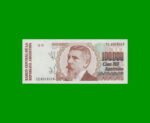 BILLETE DE AUSTRALES, 100.000 AUSTRALES, BOT 2891, AÑO 1990, ESTADO EXCELENTE+.-