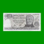 PESOS LEY 18.188 $50,00, BOT 2379, AÑO 1977, ESTADO EXCELENTE.-