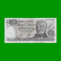 PESOS LEY 18.188 $50,00, BOT 2379a, AÑO 1977, ESTADO EXCELENTE.-