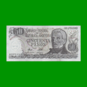 PESOS LEY 18.188 $50,00, BOT 2379a, AÑO 1977, ESTADO EXCELENTE.-