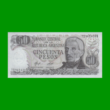 PESOS LEY 18.188 $50,00, BOT 2379a, AÑO 1977, ESTADO SIN CIRCULAR.-