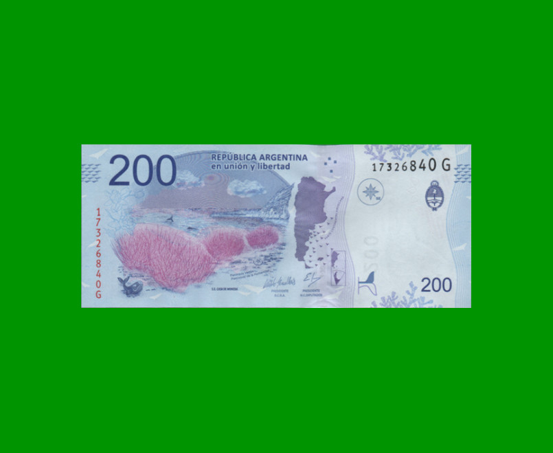 PESOS 3er DISEÑO $200,00, BOT 5610, AÑO 2019, ESTADO EXCELENTE+.- - Imagen 2