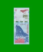 PESOS 3er DISEÑO $200,00, BOT 5610, AÑO 2019, ESTADO EXCELENTE+.-