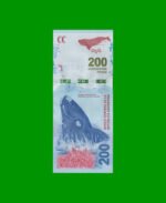 PESOS 3er DISEÑO $200,00, BOT 5610, AÑO 2019, ESTADO SIN CIRCULAR.-